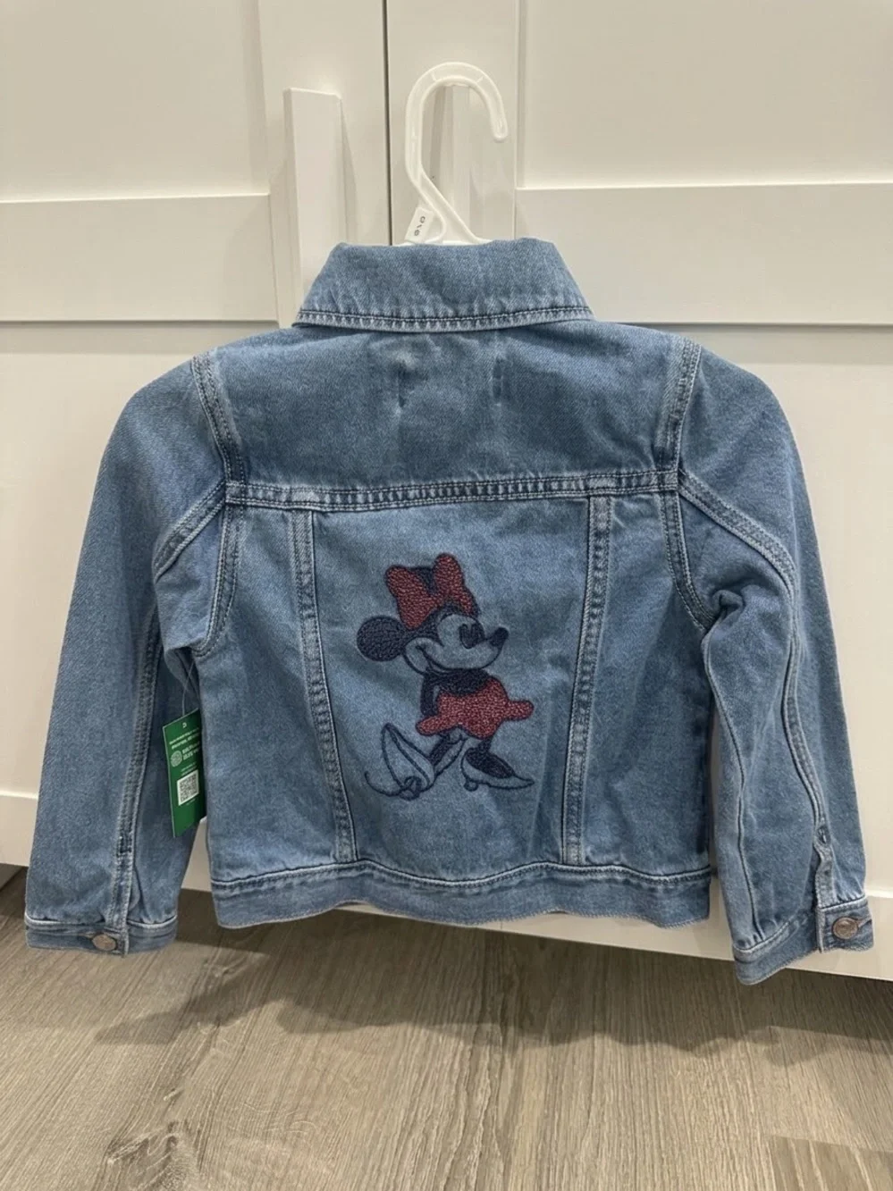 Baby Gap Minnie Mouse Blue Denim Jacket
